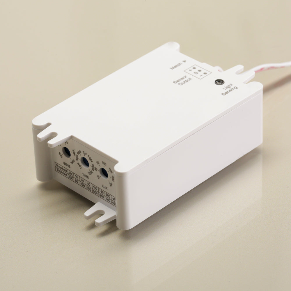LED strip microwave sensor module suited for motion daylight sensor or timer soft start and off feature