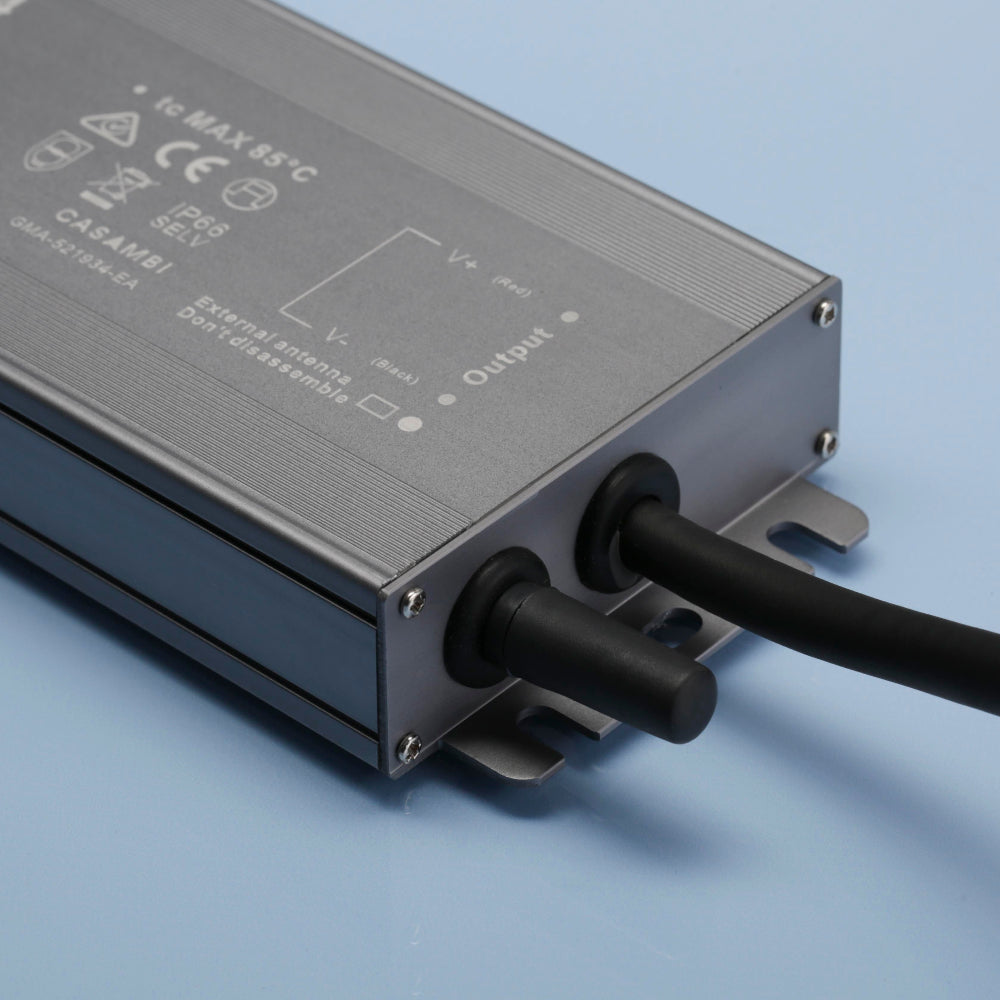 casambi 150w outdoor driver 2 core phone controlled led strip neon dimmable app download 