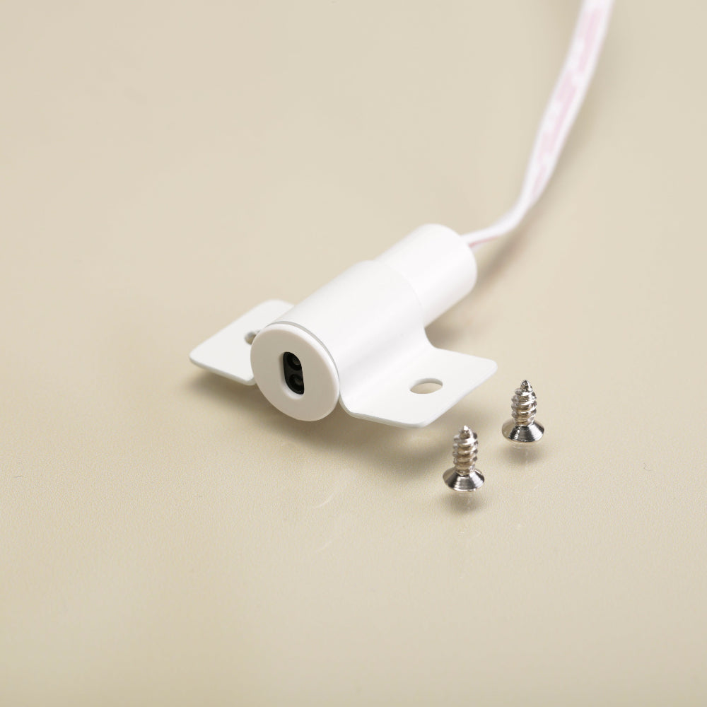 surface mounted door open sensor for wardrobes cabinents closets kitchens in white dimmable dot free led strip Australia 